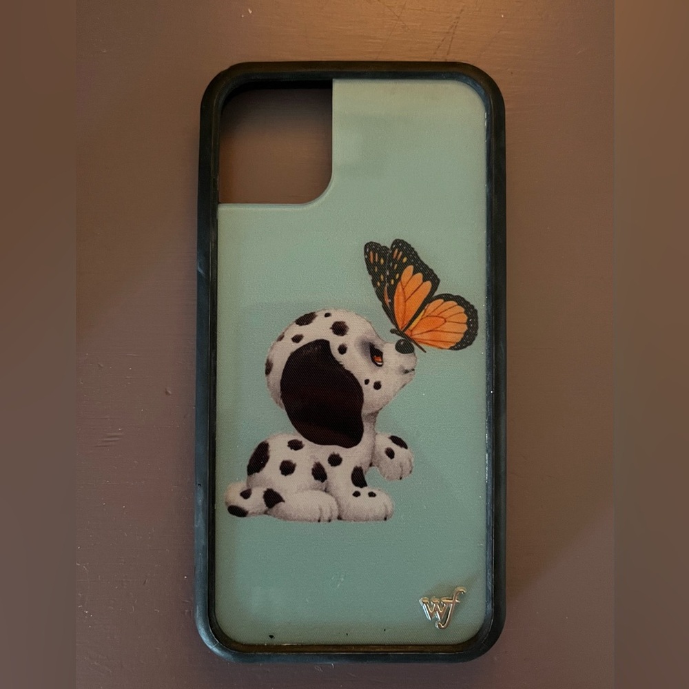 Wild Flower Butterfly Dalmatian iPhone 11 Case 🦋